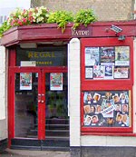 The entrance to the Regal Theatre